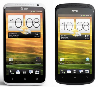 HTC One X (Left) & HTC One S (Right)