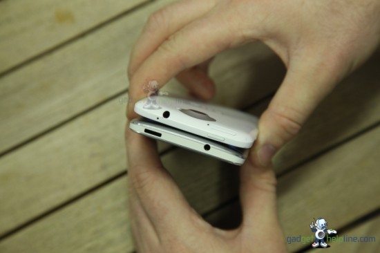 HTC ONE and ONE X top