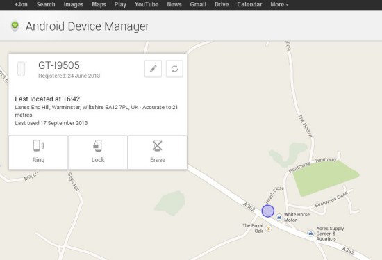 Android Device Manager