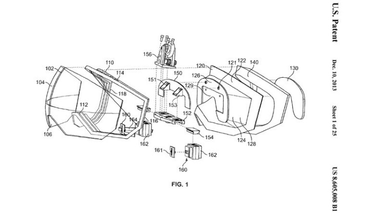 A patented Apple headset plan from all the way back in 2007. This technology could quite easily be outdated, but it's something.